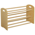 12 Tray Dowel Cubby Rack P1587