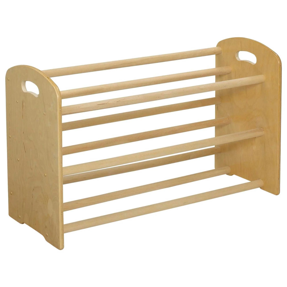 12 Tray Dowel Cubby Rack P1587