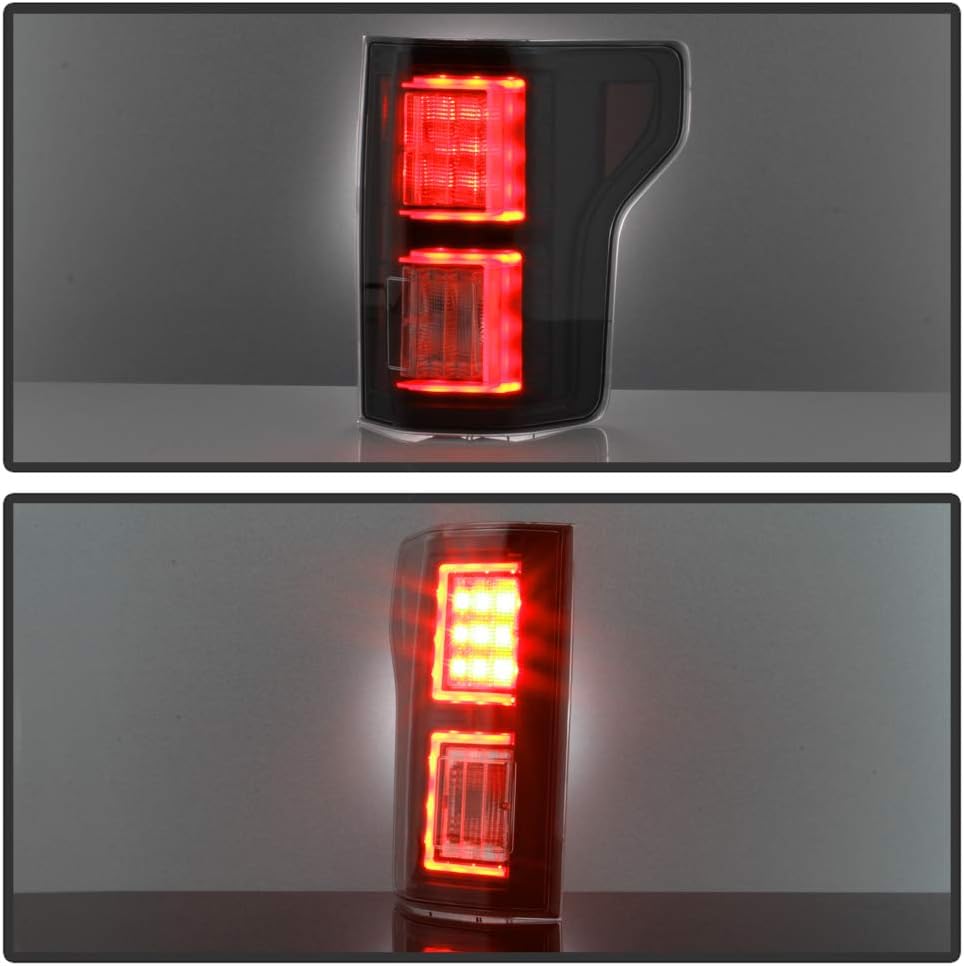 Black LED Tail Lights H614042