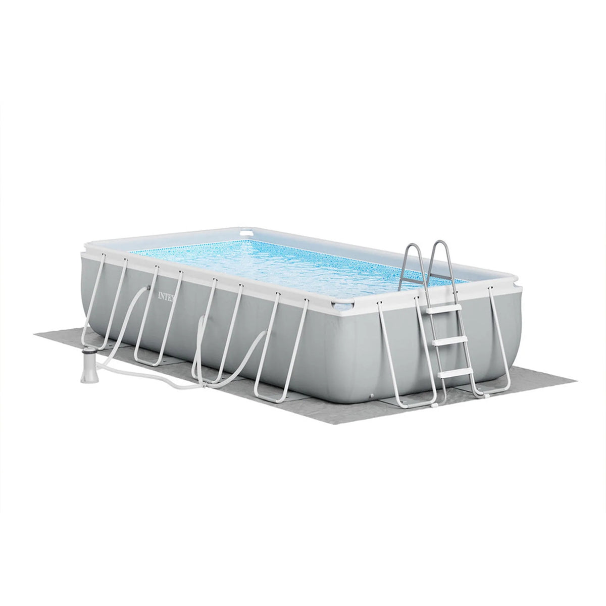 16Ft x 8Ft x 42In Rectangular Pool Set S594634