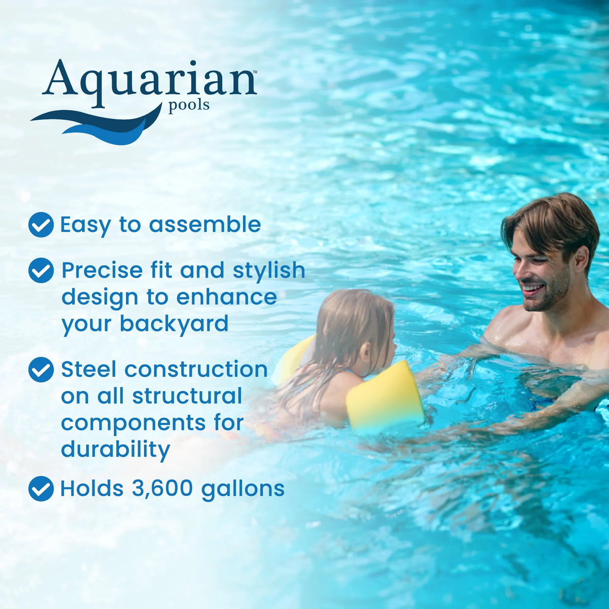 18 Foot by 52 Inch Steel Frame Above Ground Pool I817702