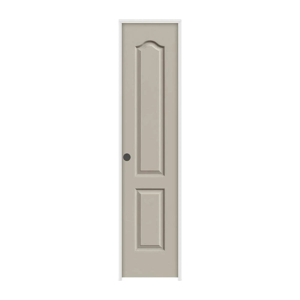 18 in. x 80 in. Desert Sand Painted Right-Hand Textured Molded Composite Single Prehung Interior Door V9123