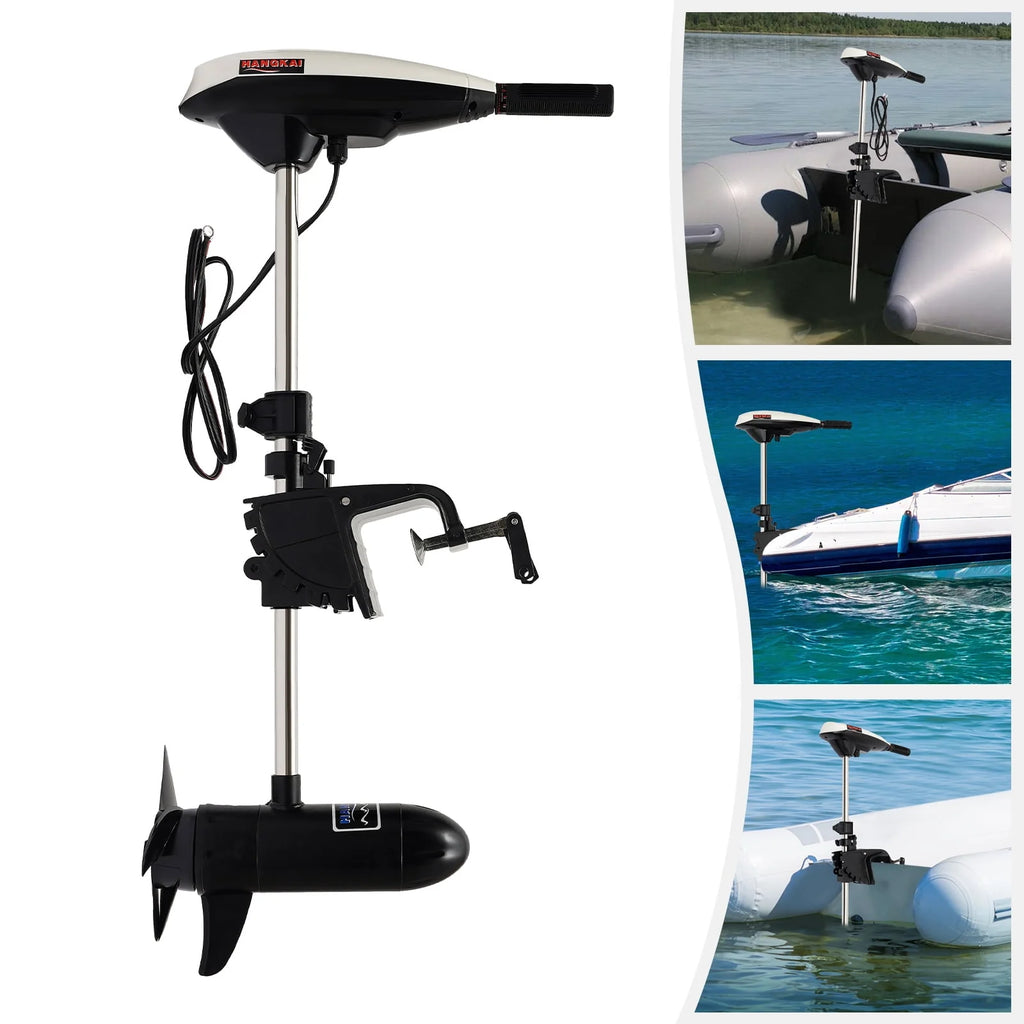 12V 65lbs 660W Electric Trolling Motor D402146