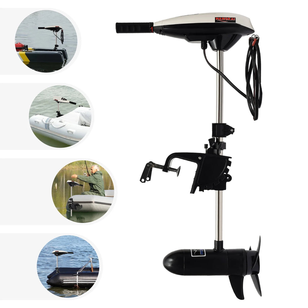 12V 65lbs 660W Electric Trolling Motor D402146