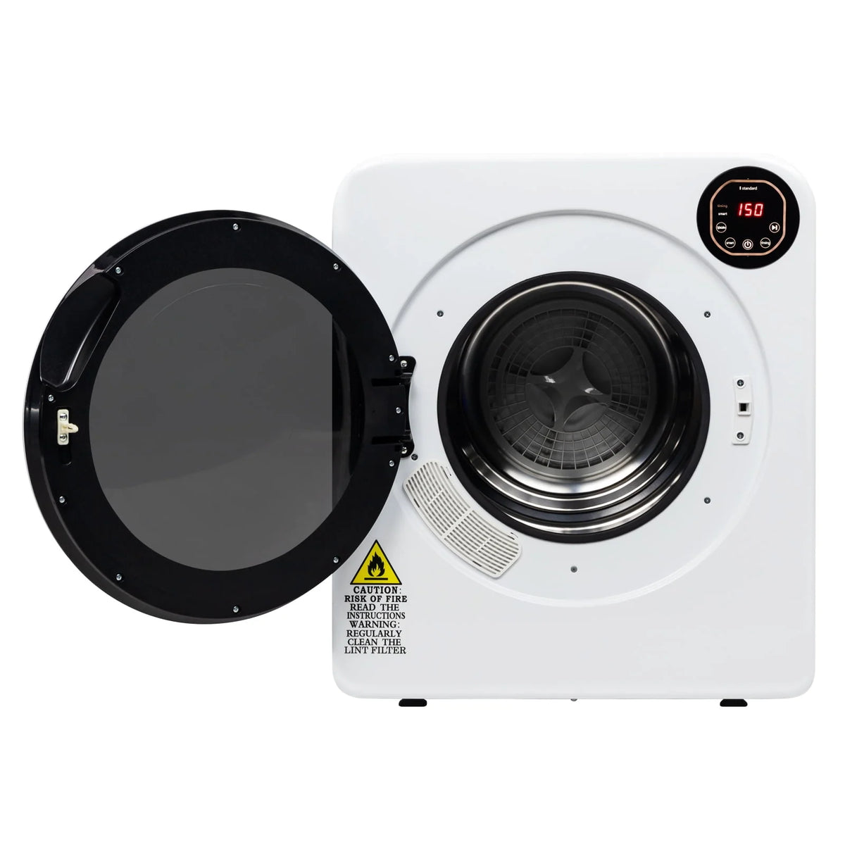 13.2LBS Electric Compact Laundry Dryer White J61566