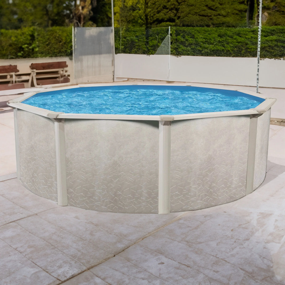 18 Foot by 52 Inch Steel Frame Above Ground Pool I817702