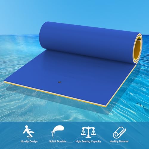 12 Ft 3-Layer XPE Foam Floating Water Mat A333