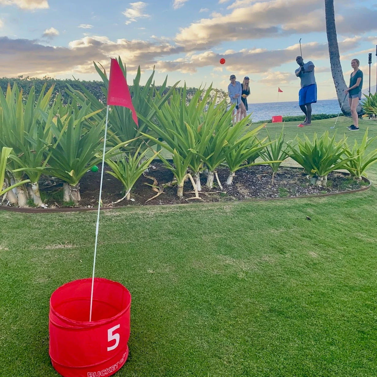 Backyard Golf Game Red 6 Hole R27906