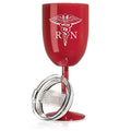 14 oz Double Wall Vacuum Insulated Stainless Steel Wine Tumbler with Lid Z422