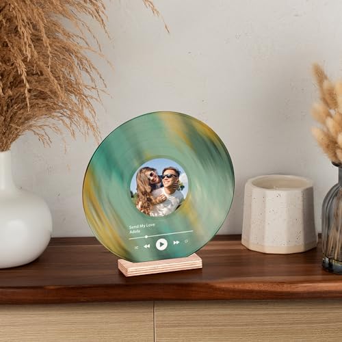 Decorative Vinyl Record with Custom Photo Z3276