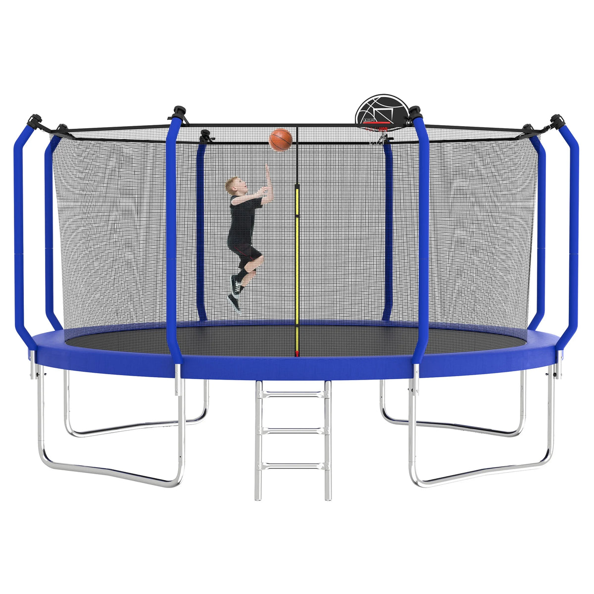 14FT Trampoline with Enclosure and Ladder M6228