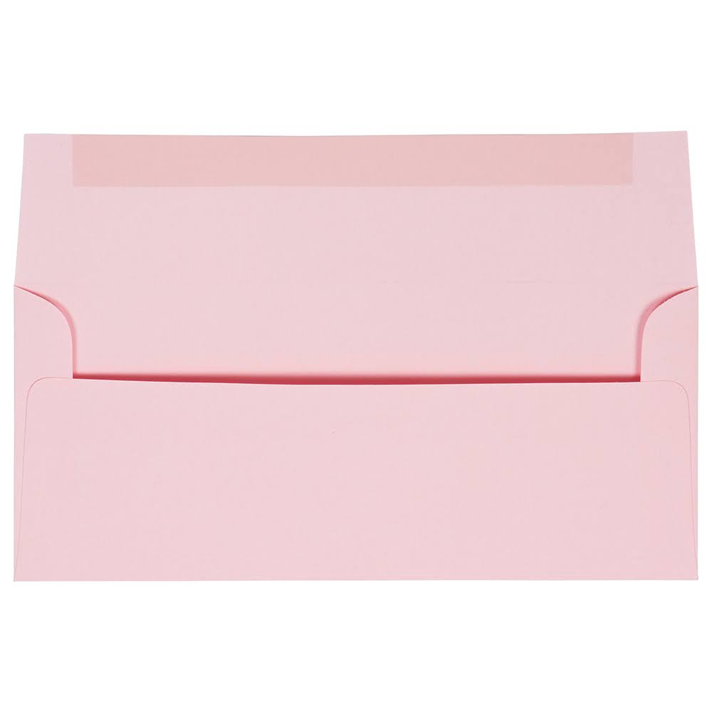 #10 Business Envelopes Baby Pink 1000/Carton V8903