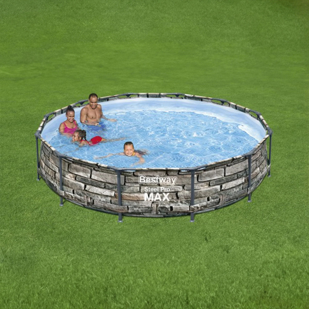 12' x 30 Round Above Ground Pool with Pump D498105