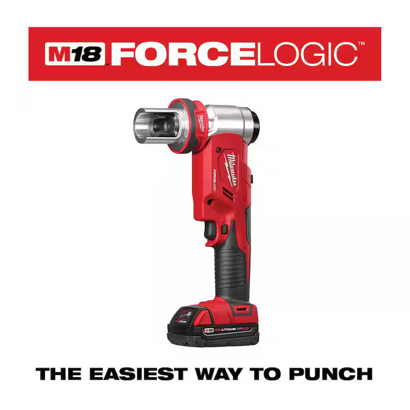 18V Lithium-Ion Cordless Knockout Tool Kit with Die Set N2737