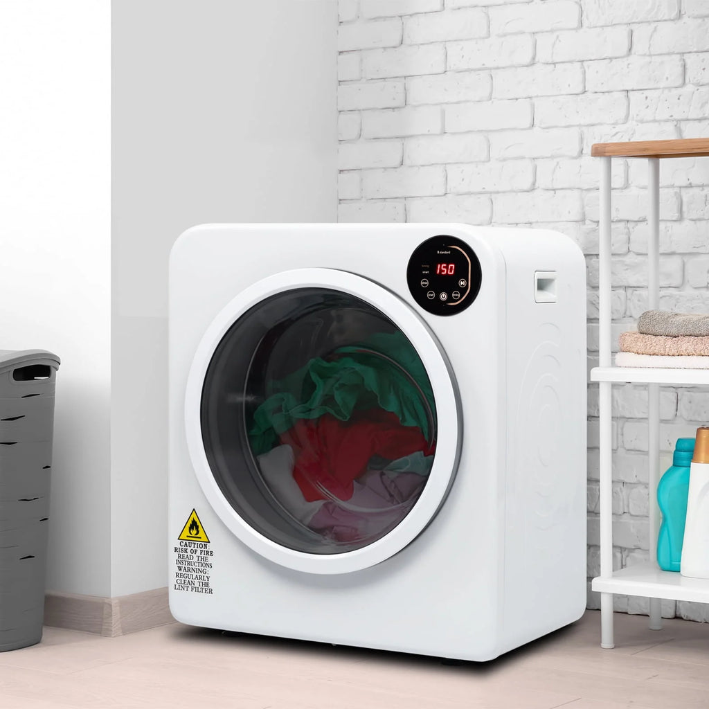 13.2LBS Electric Compact Laundry Dryer White J61566