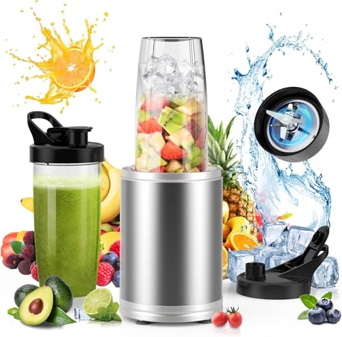 1300W Portable Smoothie Blender with 2 27Oz To-Go Cups K470025