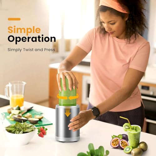 1300W Portable Smoothie Blender with 2 27Oz To-Go Cups K470025