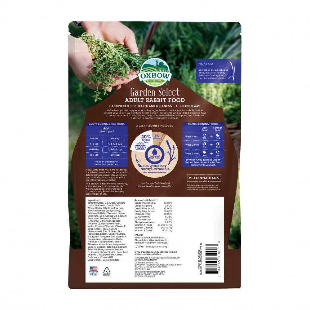 Adult Rabbit Food F306394