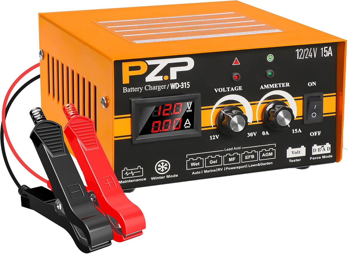 12V/24V Manual Battery Charger K407366