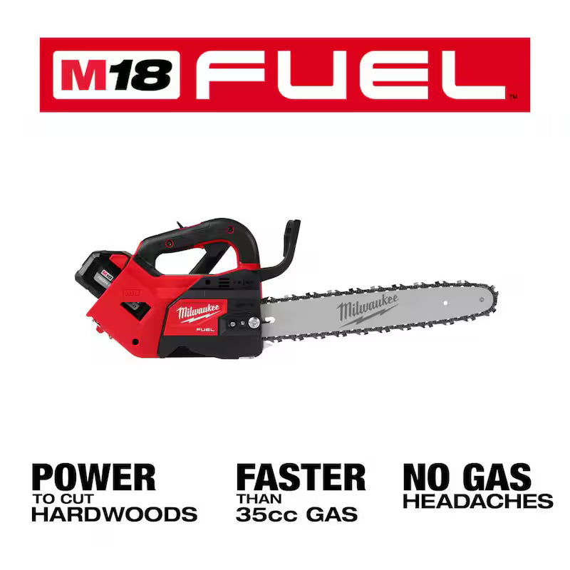 14 in. Cordless Chainsaw and Pole Saw Kit H475348