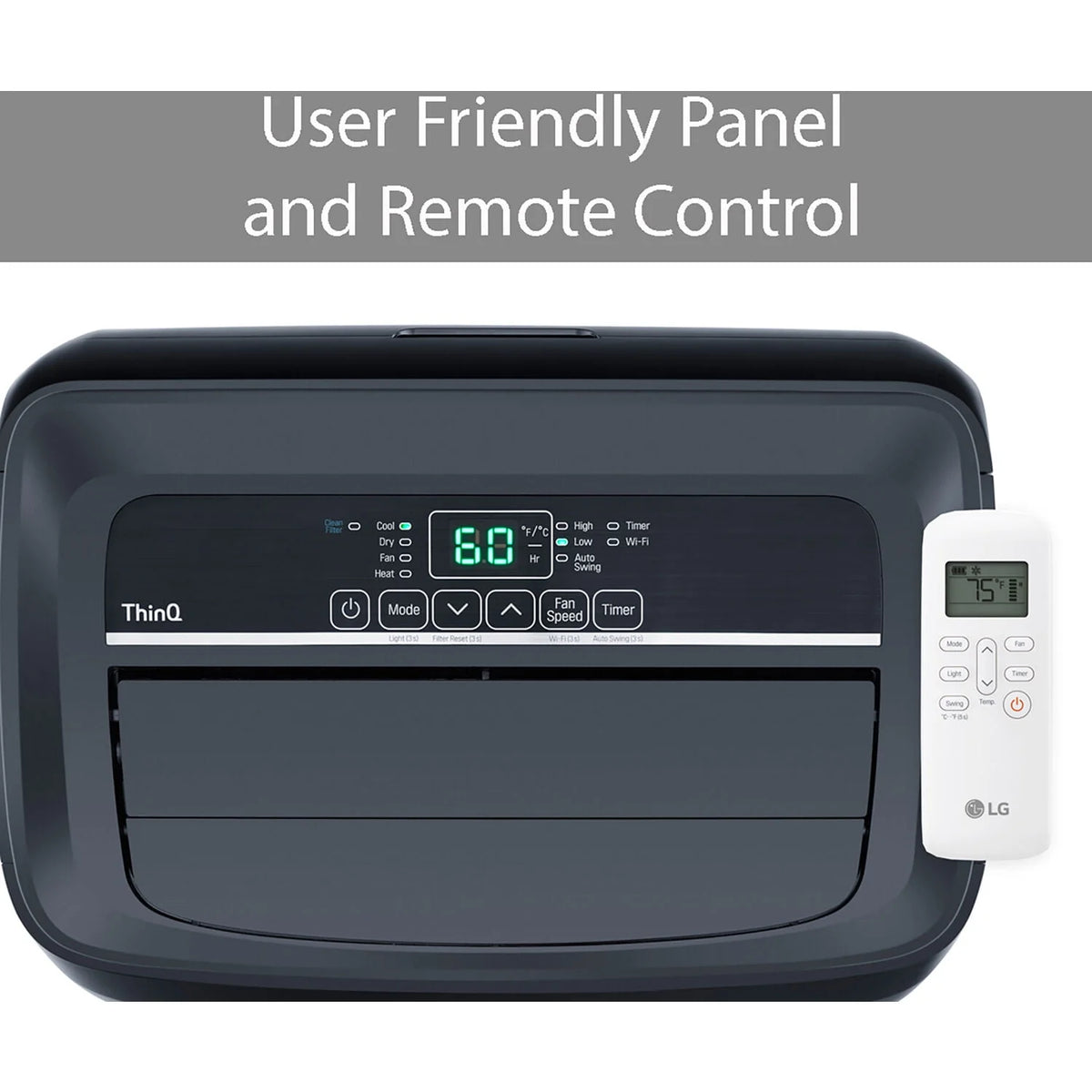 10,000 BTU Smart Wi-Fi Portable Air Conditioner K804819