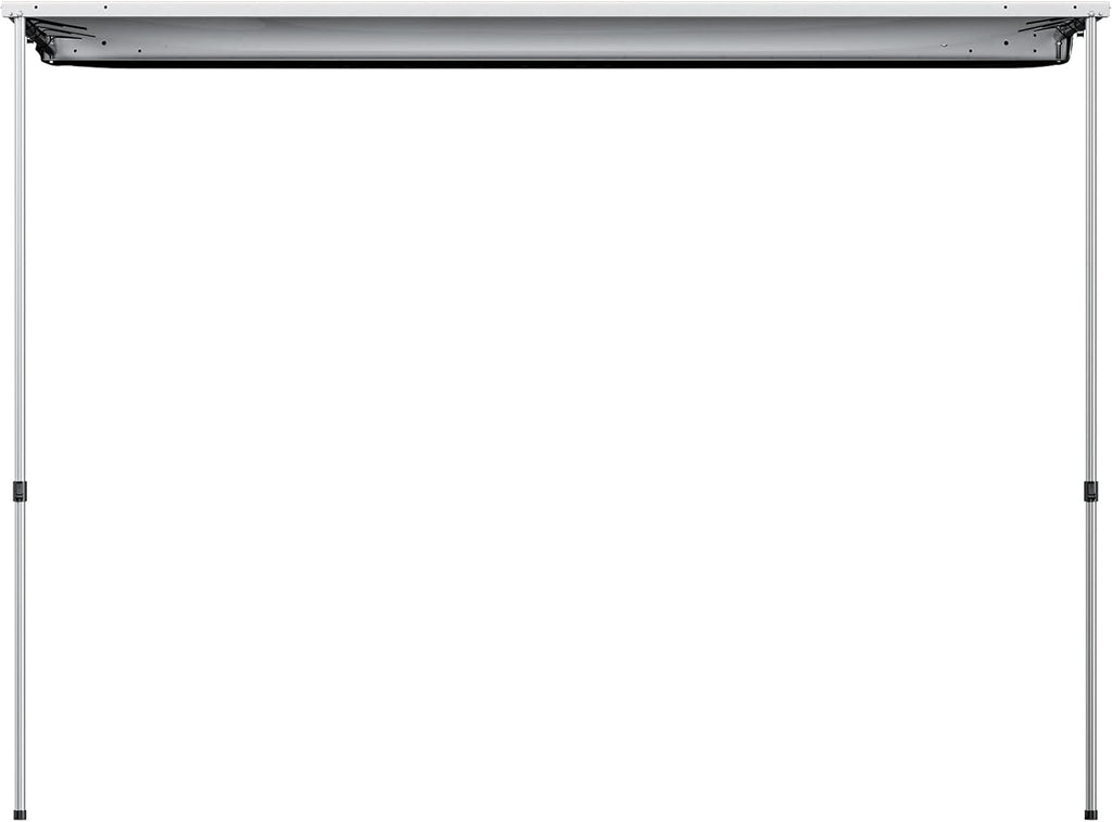 Car Side Awning, 8.2'x6.5', Pull-Out Retractable Waterproof UV50+ with Carry Bag, Grey W6130