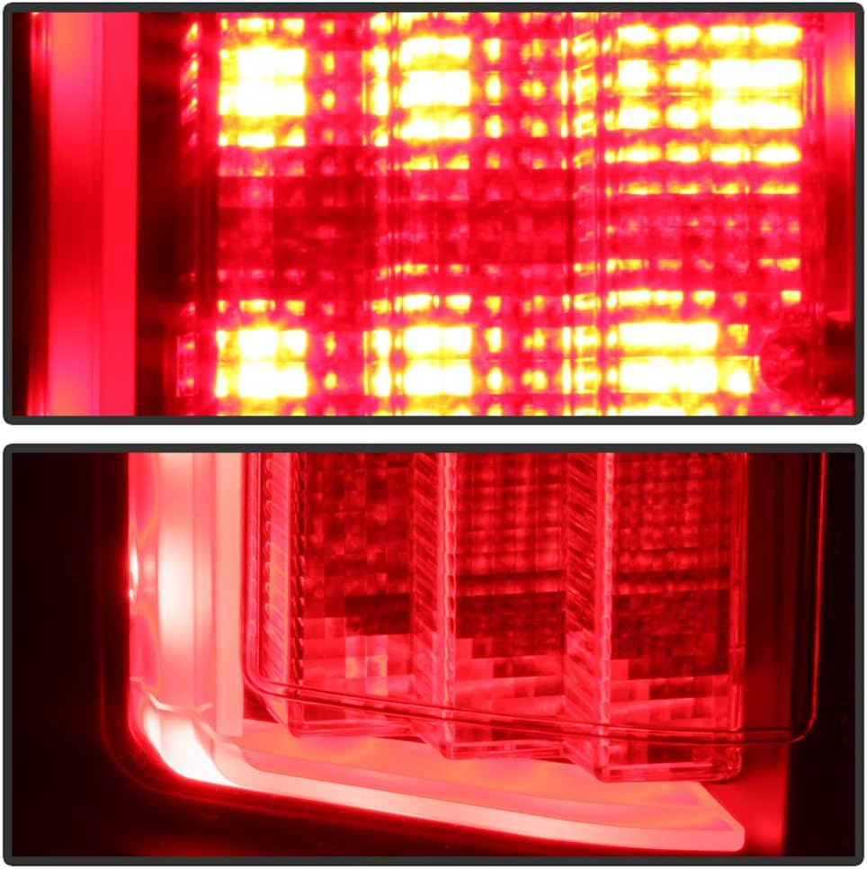 Black LED Tail Lights H614042