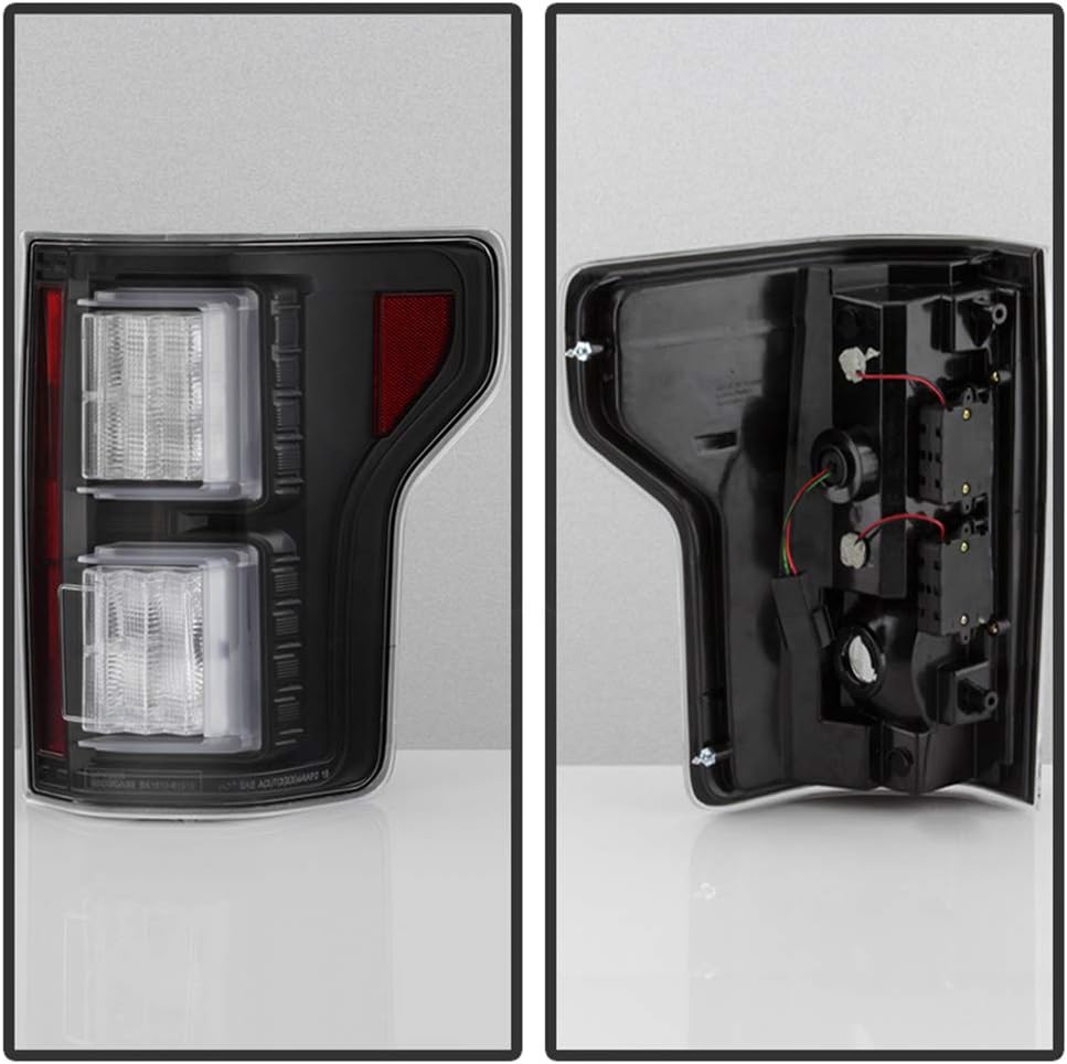 Black LED Tail Lights H614042