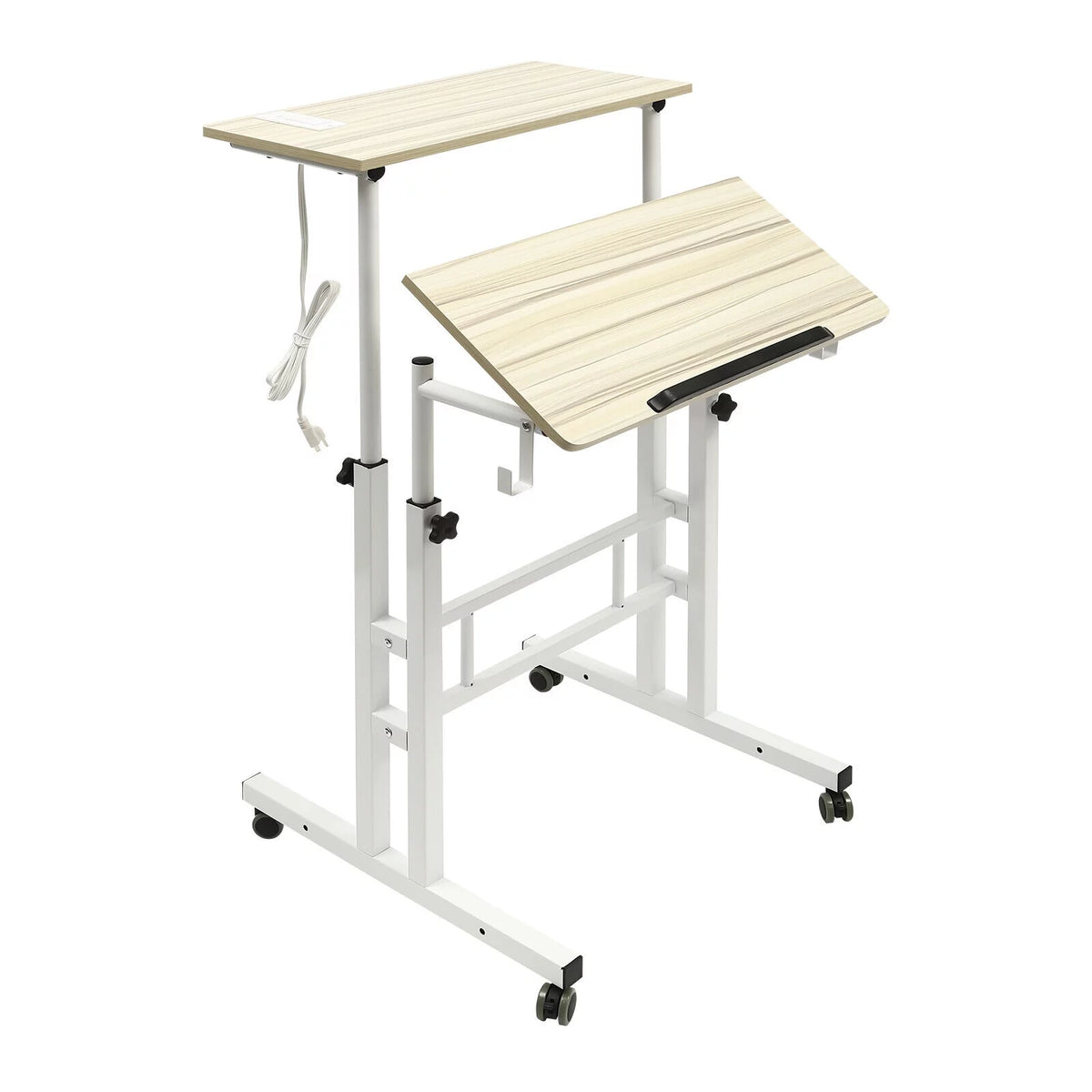 115cm Height Adjustable Rolling Laptop Desk N44667
