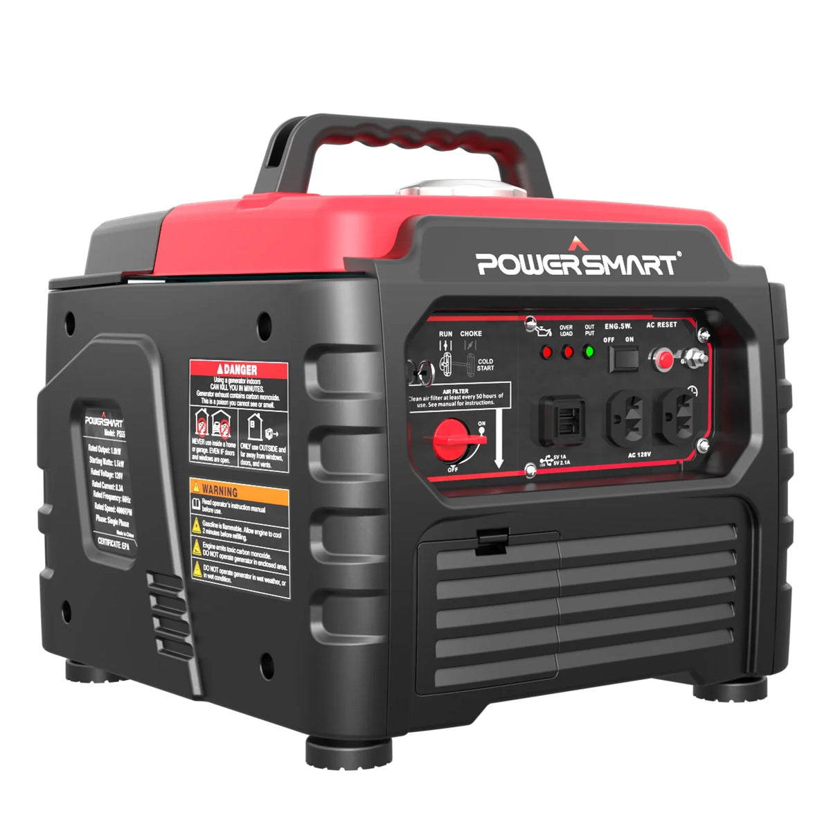 1500 Watt Portable Gas Inverter Generator X508