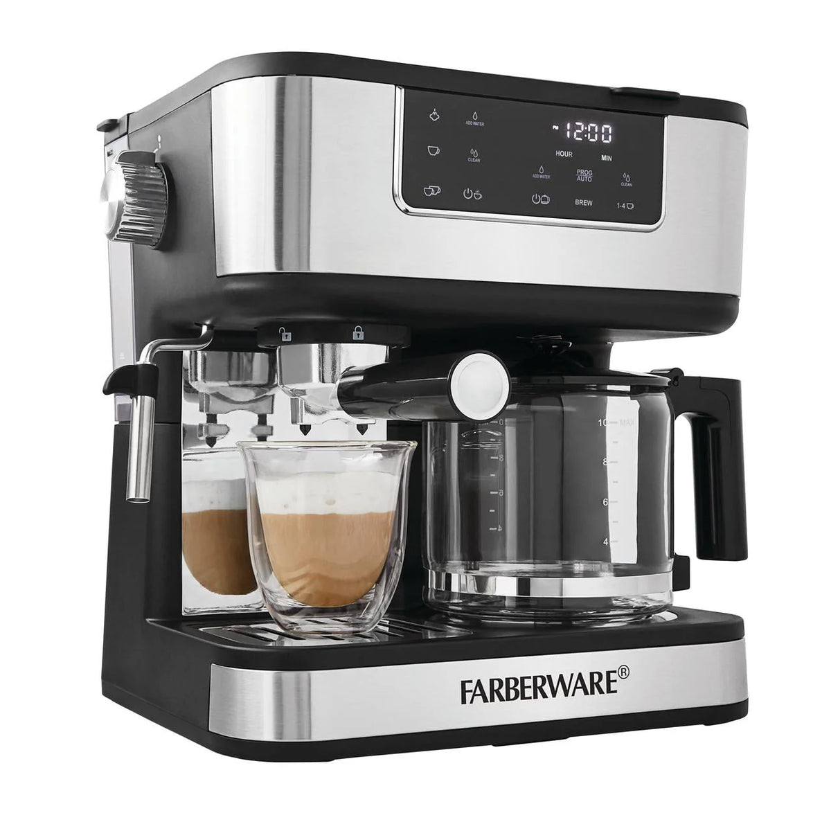 10 Cup Coffee and Espresso Maker T957856