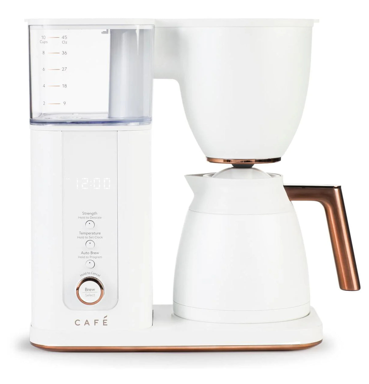 10-Cup WiFi Coffee Maker Matte White H445356
