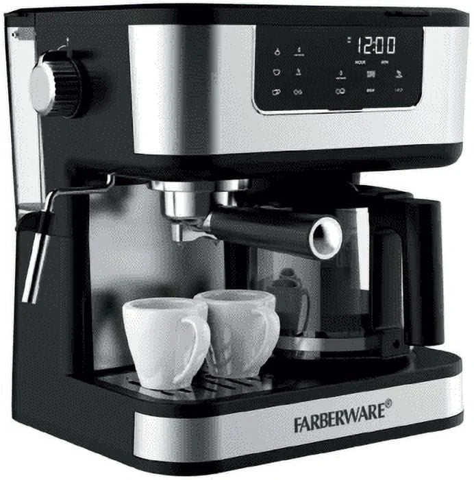 10 Cup Coffee and Espresso Maker T957856