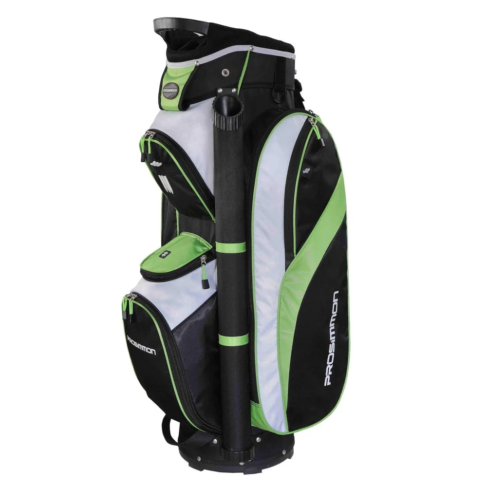 14 Way Cart Golf Bag Black Red M933