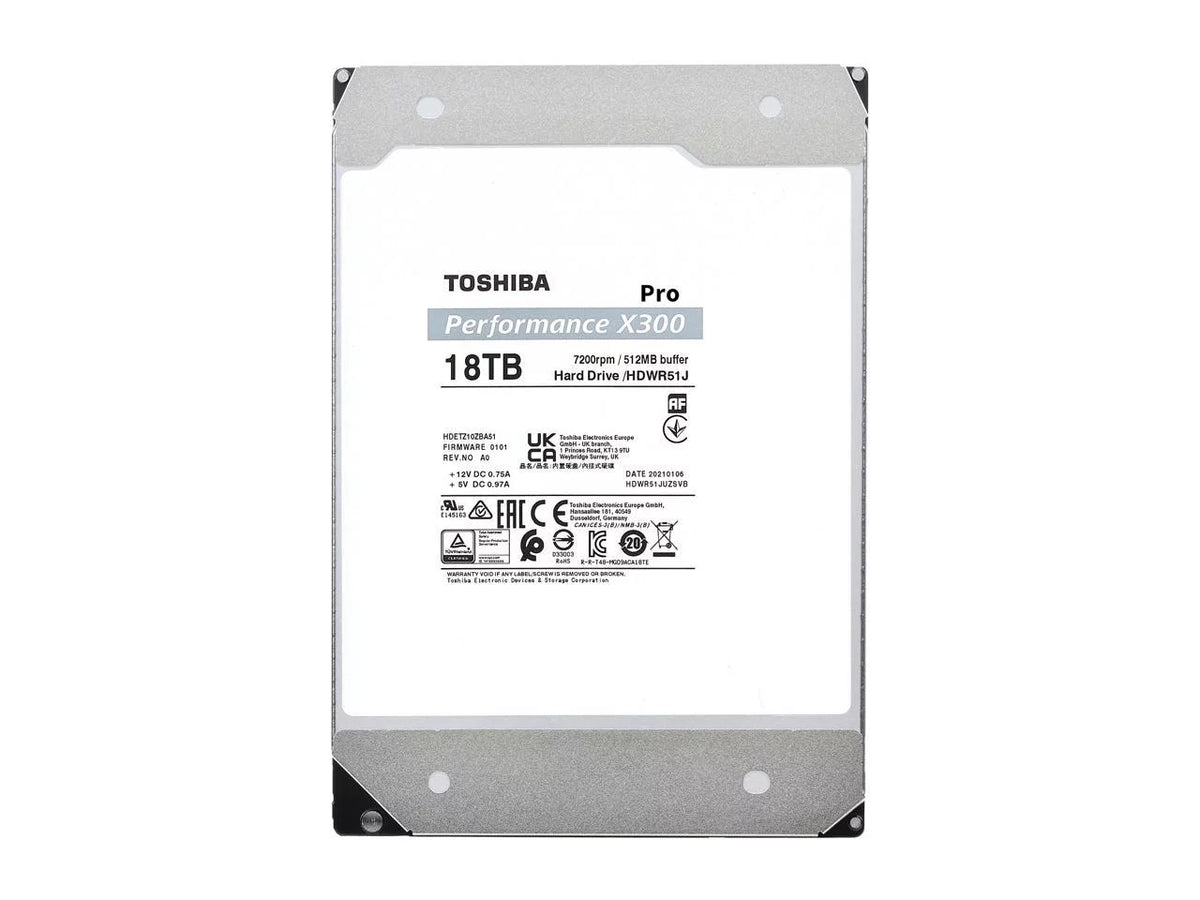 18TB 7200 RPM 3.5" Internal Hard Drive Z1331