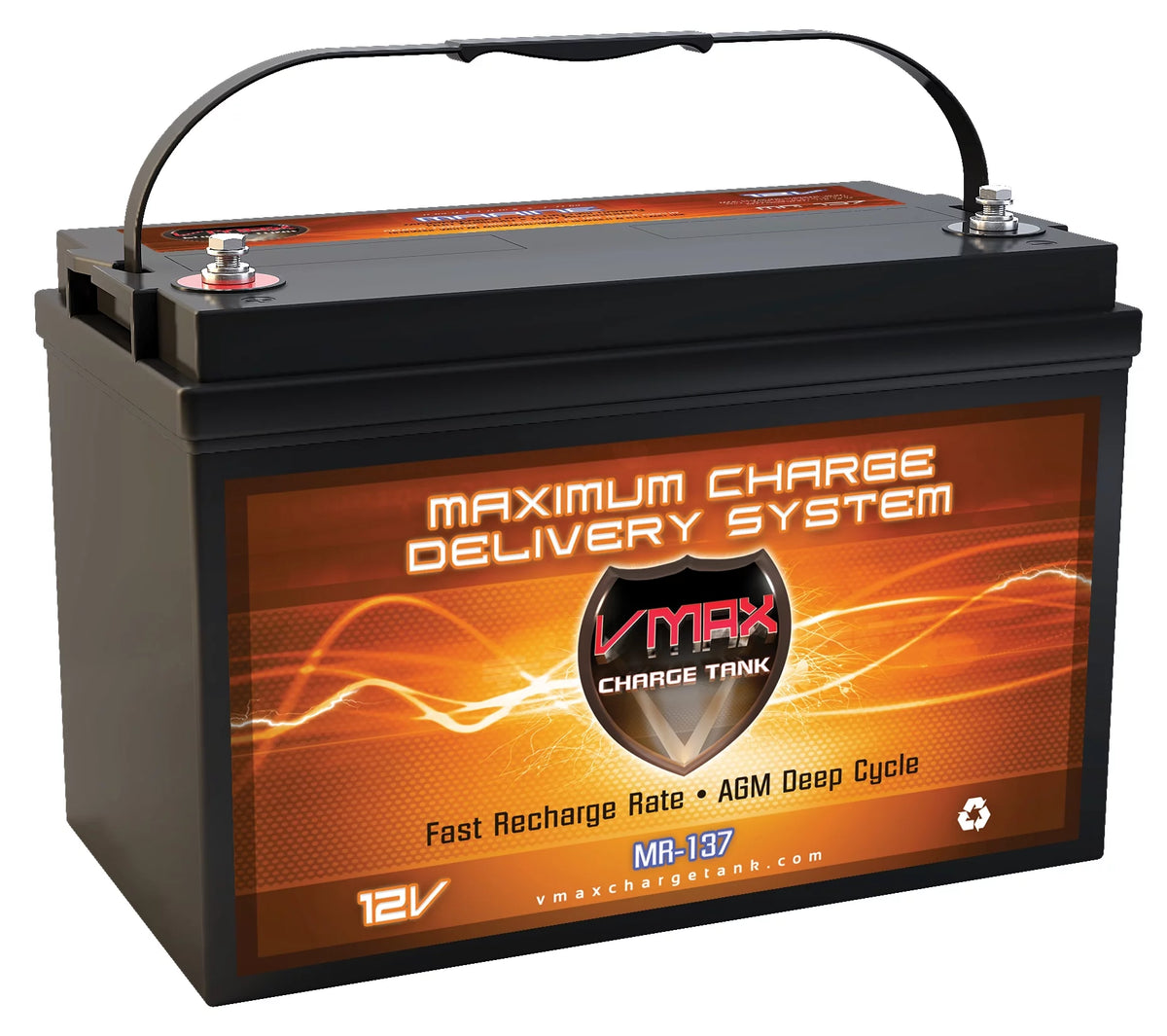 12V 120Ah AGM Deep Cycle Marine Battery L9395