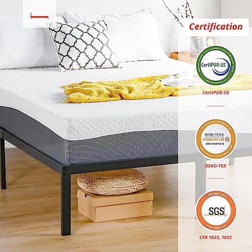10 Inch Gel Memory Foam Twin Mattress S70694